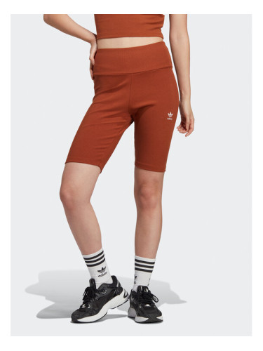 adidas Спортни шорти Rib Shorts IL9621 Кафяв