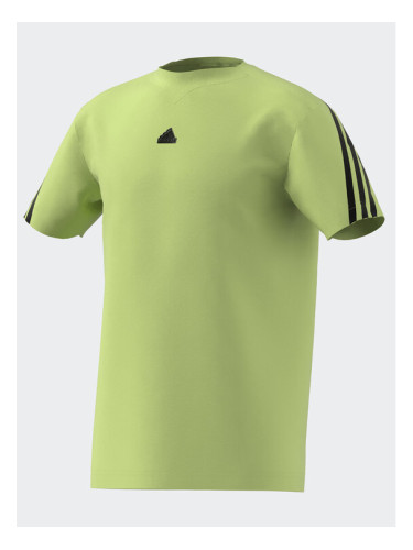 adidas Тишърт Future Icons 3-Stripes T-Shirt IM0069 Зелен Regular Fit