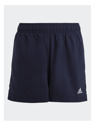 adidas Спортни шорти Essentials Small Logo Chelsea Shorts HR6402 Син Regular Fit