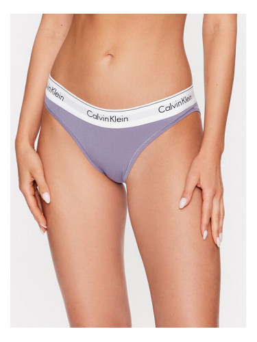 Calvin Klein Underwear Класически дамски бикини 0000F3787E Виолетов