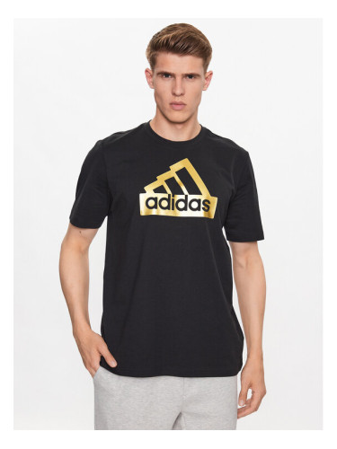 adidas Тишърт II3468 Черен Regular Fit