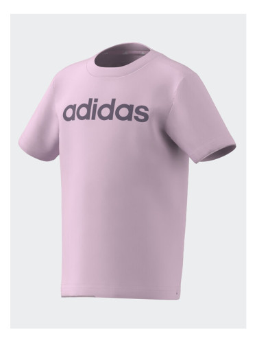 adidas Тишърт Essentials Lineage T-Shirt IJ6380 Розов Regular Fit