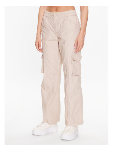 Gina Tricot Текстилни панталони Cargo trousers 19671 Бежов Regular Fit