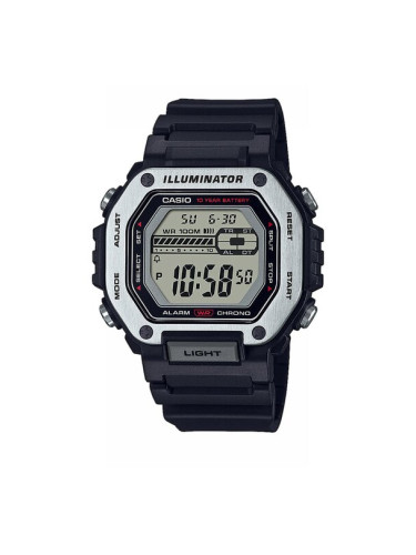 Casio Часовник Digital MWD-110H-1AVEF Черен