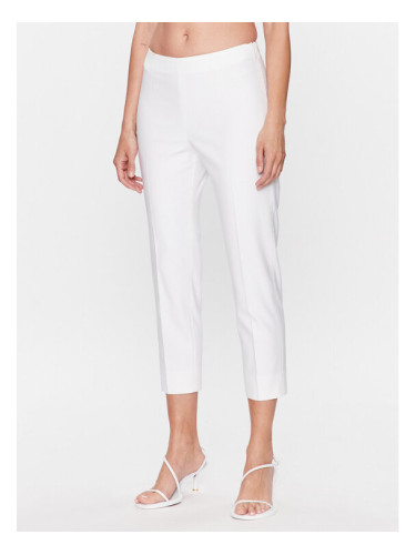 Peserico Текстилни панталони PH4863J0 Бял Regular Fit