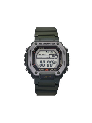 Часовник Casio Digital MWD-110H-3AVEF Зелен