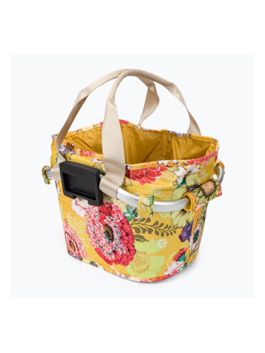 Basil Bloom Field Carry All Basket чанта за кормило на велосипед жълта B-11290