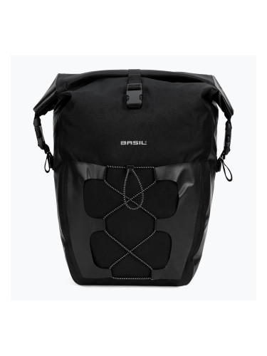 Basil Bloom Navigator Водоустойчива единична чанта за багажник за велосипед черна B-18258