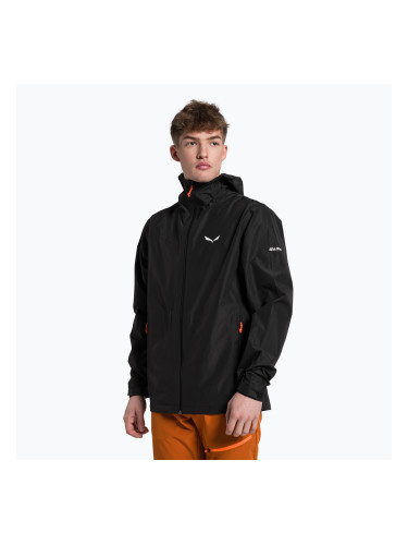 Мъжко дъждобранно яке Salewa Puez Aqua 4 PTX 2.5L черно 00-0000028615