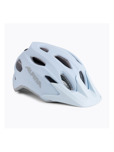 Детска велосипедна каска Alpina Carapax dove blue/grey matte