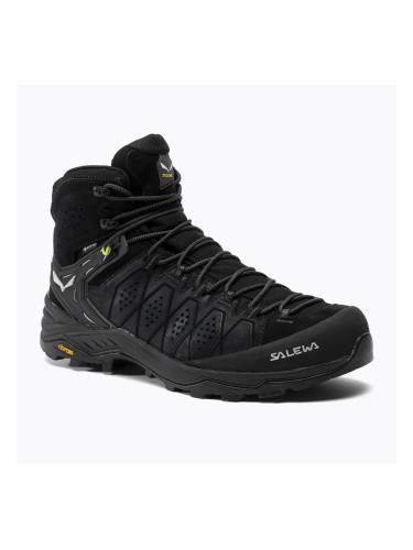 Мъжки ботуши за трекинг Salewa Alp Trainer 2 Mid GTX black/black