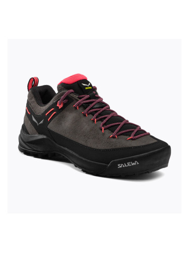 Salewa Wildfire Кожени дамски ботуши за трекинг кафяви 61396