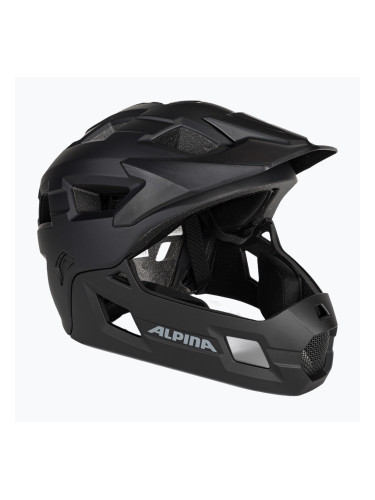 Детска велосипедна каска Alpina Rupi black matte