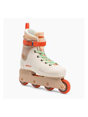 Дамски ролкови кънки IMPALA Lightspeed Inline Skate в бяло и бежово IMPINLINE1