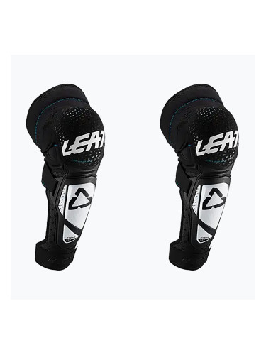 Протектори за коляно и пищял Leatt 3DF Hybrid EXT бял и черен 5019410190