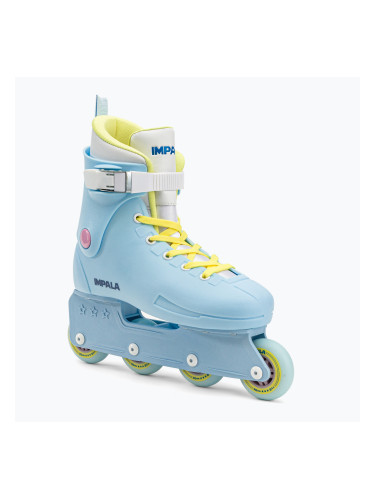 Дамски ролкови кънки IMPALA Lightspeed Inline Skate небесно синьо/жълто