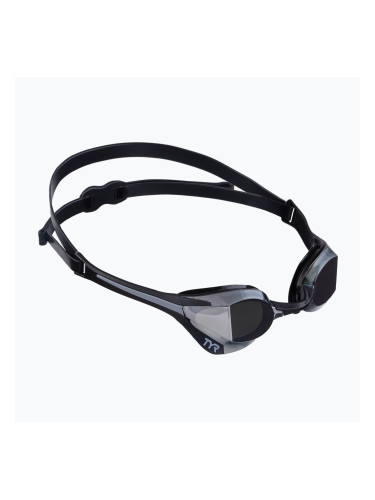 Очила за плуване TYR Tracer-X Elite Mirrored silver/black LGTRXELM_043