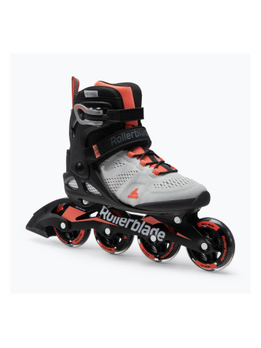 Дамски ролери Macroblade 80 сиво-оранжеви 07100700 R50