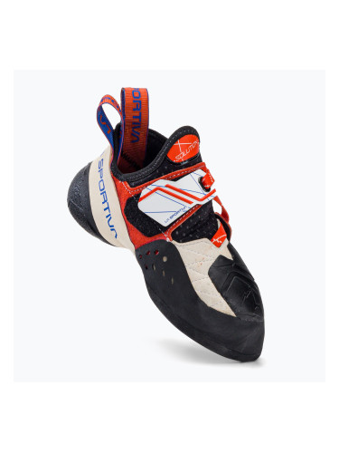 Дамска обувка за катерене Solution white/lily orange на La Sportiva
