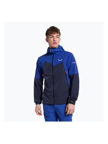Мъжко софтшел яке Salewa Sella DST синьо 00-0000028468