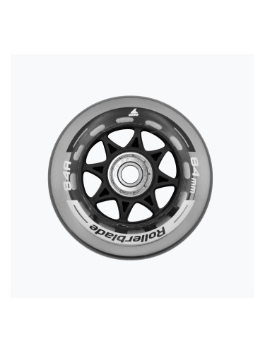 Колела за ролери XT 84MM + SG7 колела за ролери 8 бр. сиви 06953400080