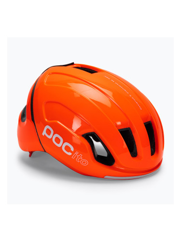 Детска велосипедна каска POC POCito Omne MIPS флуоресцентно оранжева