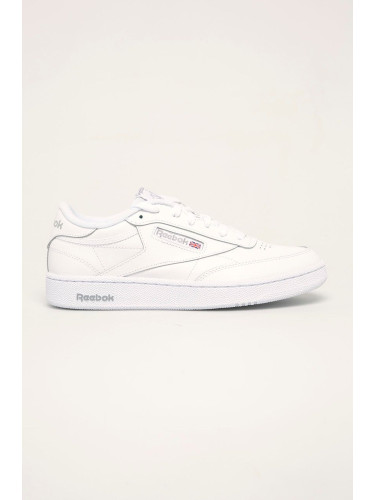 Кожени маратонки Reebok Classic CLUB C 85 в бяло AR0455.100000154