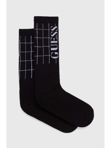 Чорапи Guess Originals в черно
