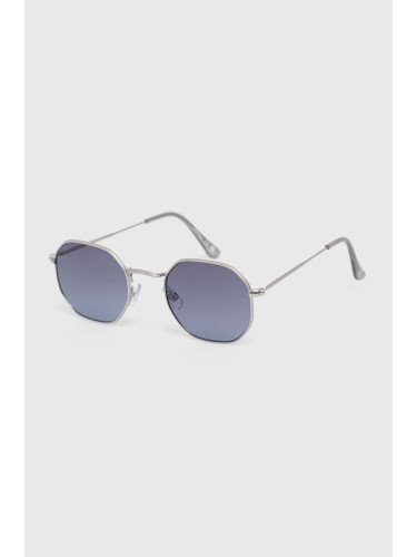 Слънчеви очила Jeepers Peepers в синьо с изчистен дизайн висока талия PL801109MP2