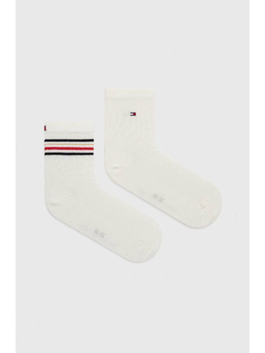 Чорапи Tommy Hilfiger (2 броя) в бяло
