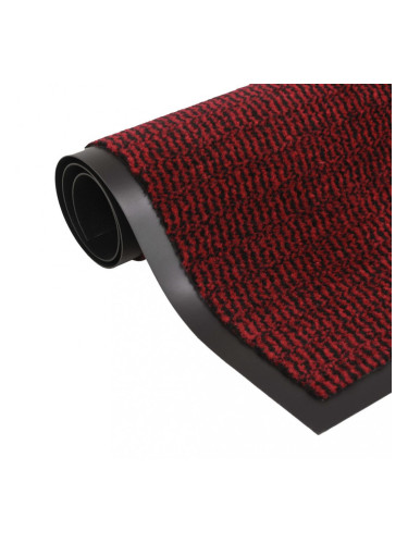 Sonata Правоъгълна изтривалка, усукани влакна, 40х60 см, червена