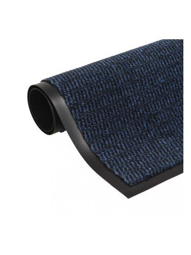 Sonata Правоъгълна изтривалка, усукани влакна, 40х60 см, синя