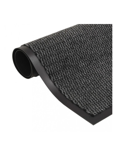 Sonata Правоъгълна изтривалка, усукани влакна, 60х90 см, антрацит