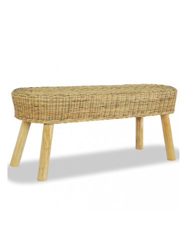 Sonata Пейка за антре, 110x35x45 см, естествен ратан