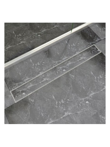 Sonata Линеен душ канал, 930x140мм, неръждаема стомана