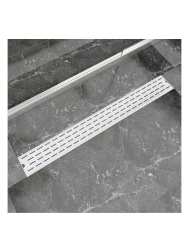 Sonata Линеен душ канал, дизайн "линии", 930x140мм, неръждаема стомана