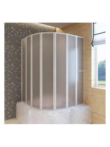 Душ Кабина 140 x 168 см с поставка за кърпи