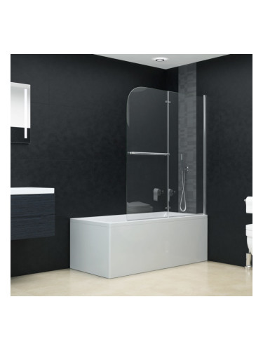 Sonata Сгъваем душ параван, 2 панела, ESG стъкло, 120x140 см