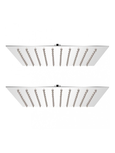 Sonata Душ пити от неръждаема стомана, 2 бр, 20x20 cм