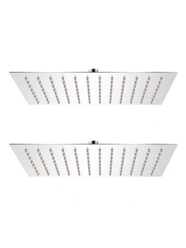 Sonata Душ пити от неръждаема стомана, 2 бр, 20x30 cм