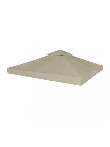 Sonata Двоен покрив за шатра, 310 г/м², 3x3 м, таупе