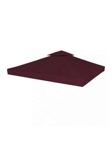 Sonata Двоен покрив за шатра, 310 г/м², 3x3 м, бордо