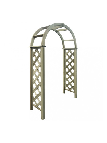 Sonata Градинска арка, FSC борово дърво със зелена импрегнация