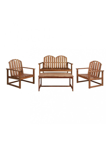 Sonata Градински комплект за отдих, 4 части, акация масив