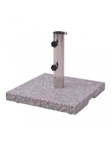 Стойка за чадър за слънце, гранит, 20 кг.