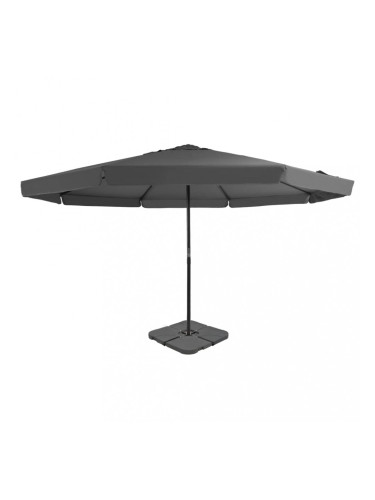 Sonata Градински чадър с преносима основа, антрацит