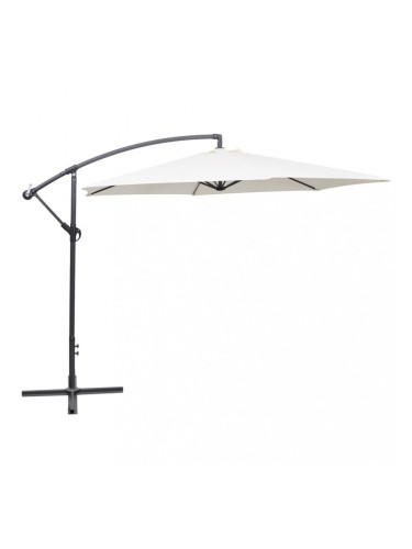 Sonata Свободновисящ чадър, 3 м, пясъчно бял