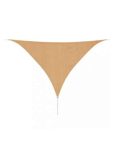 Sonata Сенник платно, HDPE, триъгълно, 3,6х3,6х3,6 м, бежово