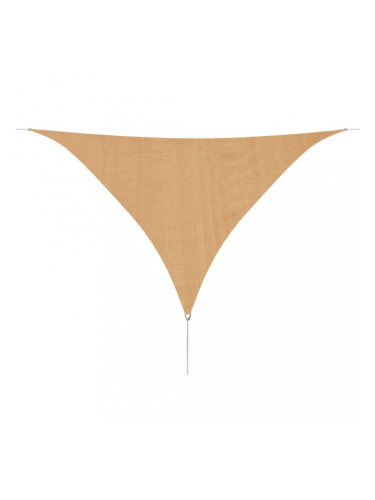 Sonata Сенник платно, HDPE, триъгълно, 5х5х5 м, бежово