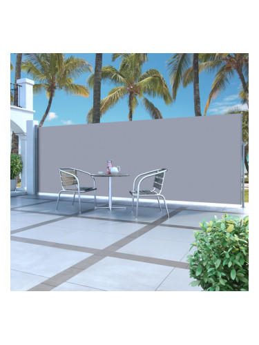 Sonata Прибираща се странична тента, 160х500 см, кремава